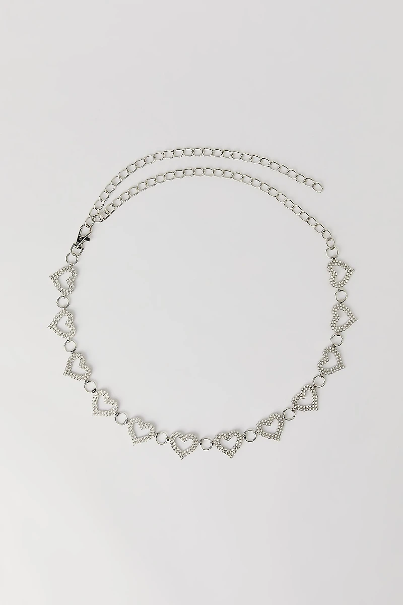 Ceinture en chaîne et pierres du Rhin