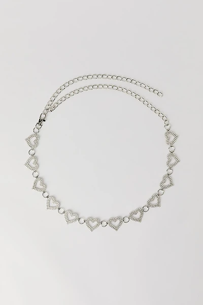 Ceinture en chaîne et pierres du Rhin