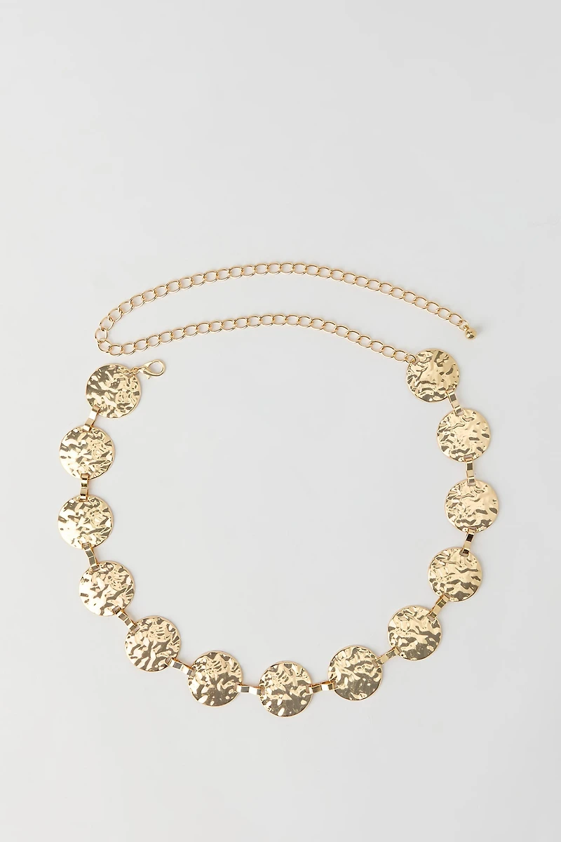 Hammered Chain Belt
