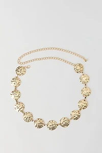 Hammered Chain Belt