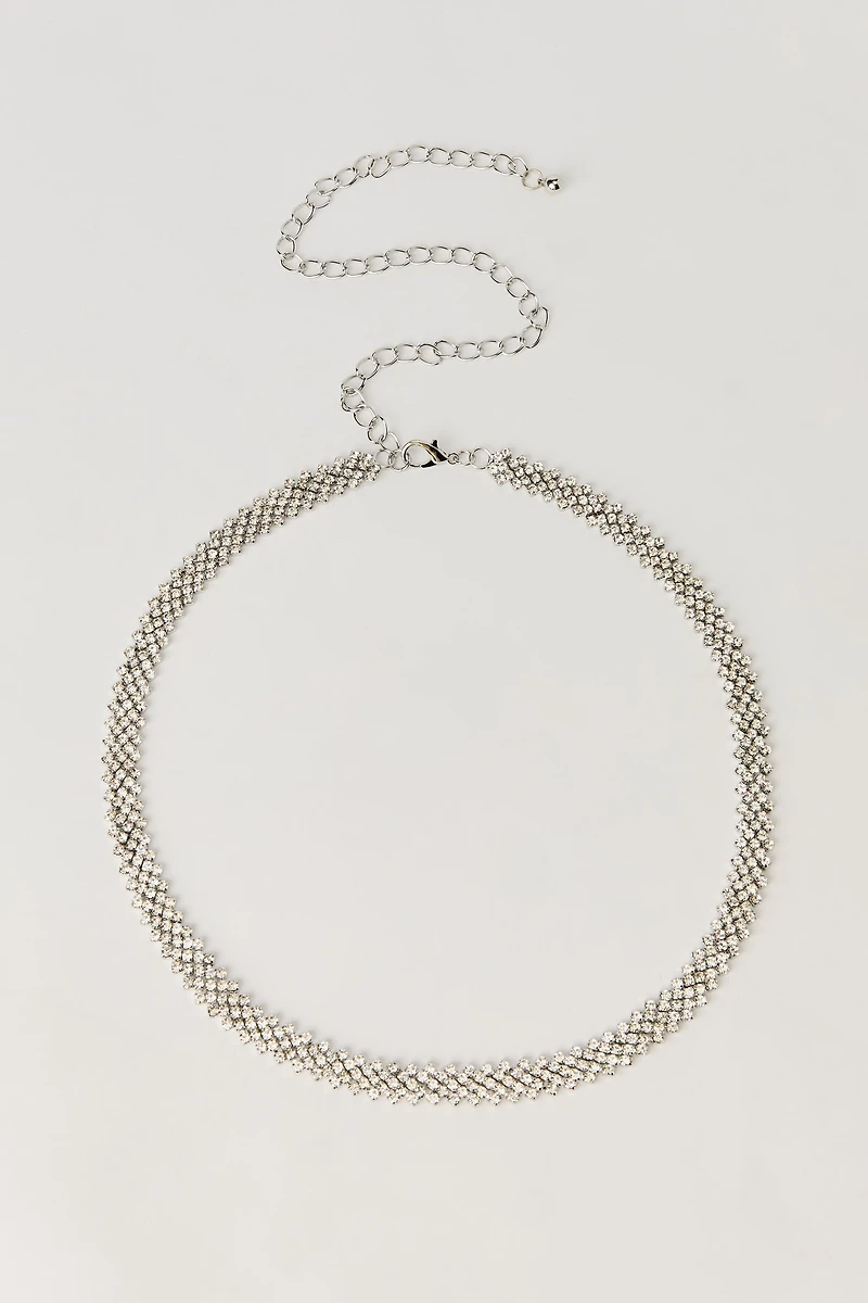 Ceinture en chaîne avec pierres du Rhin