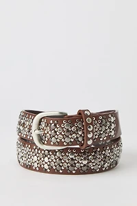 Rhinestone Studded Belt