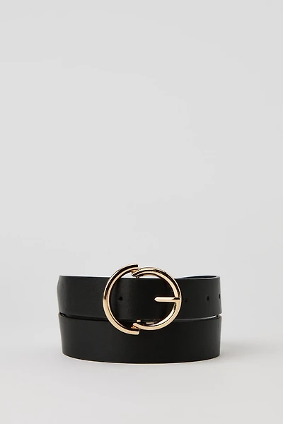 Circle Buckle Belt