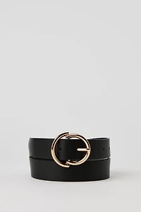 Circle Buckle Belt