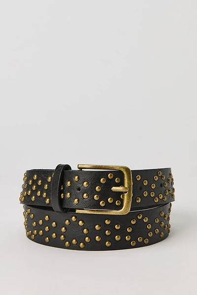 Ceinture avec clous en forme de cur