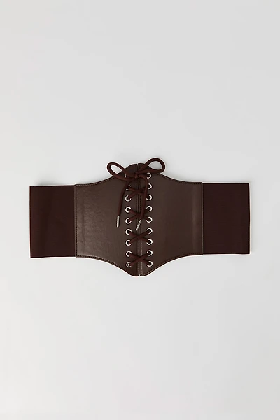 Lace-Up Corset Belt