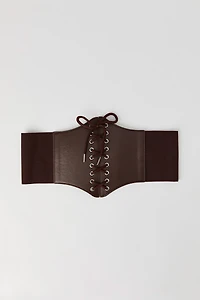 Lace-Up Corset Belt