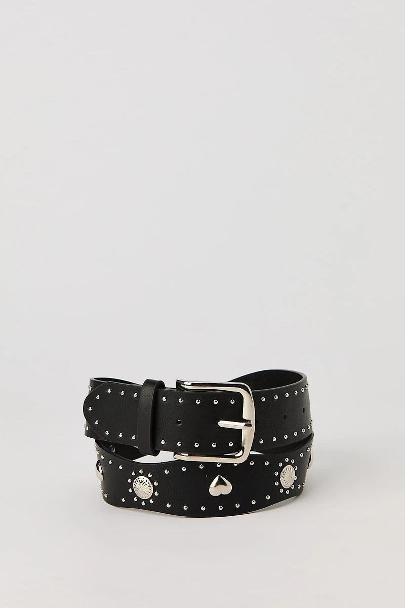 Ceinture cloutée