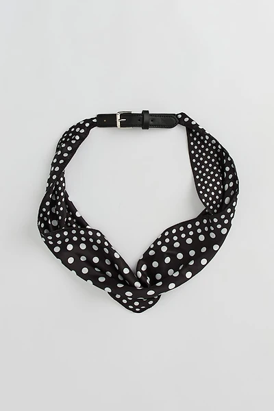 Polka Dot Scarf Belt