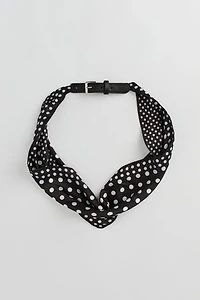 Polka Dot Scarf Belt