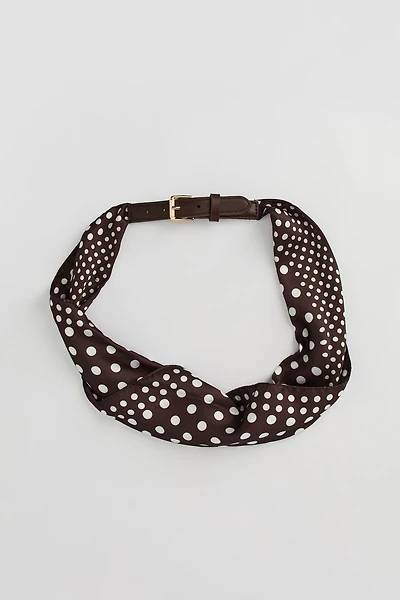 Ceinture-écharpe à pois