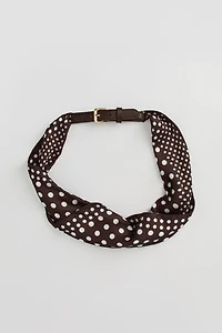 Ceinture-écharpe à pois