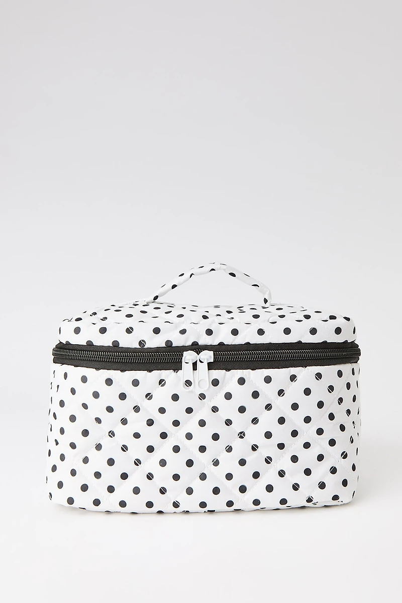 Quilted Makeup Bag