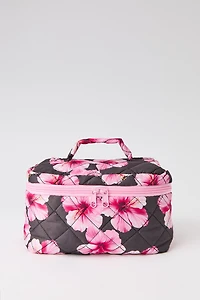 Trousse de maquillage matelassée