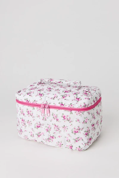 Quilted Cosmetics Bag