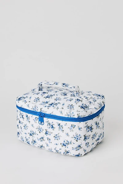 Trousse à maquillage matelassée