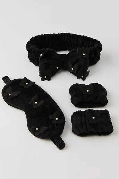 Butterfly Headwrap, Sleep Mask & Cuffs