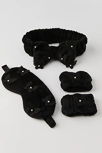 Butterfly Headwrap, Sleep Mask & Cuffs