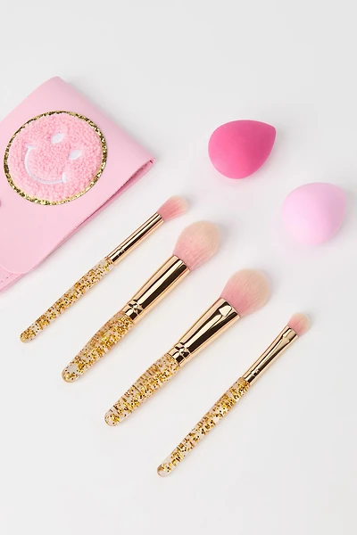 Makeup Brush Travel Set (7 Pcs)