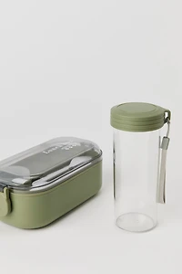 Ensemble boîte à lunch et bouteille d'eau