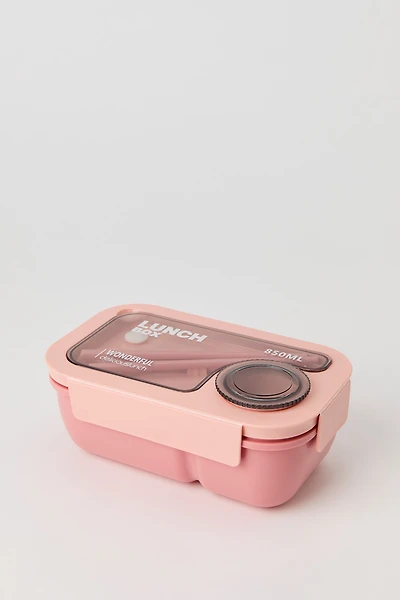 Boîte à lunch avec ustensiles