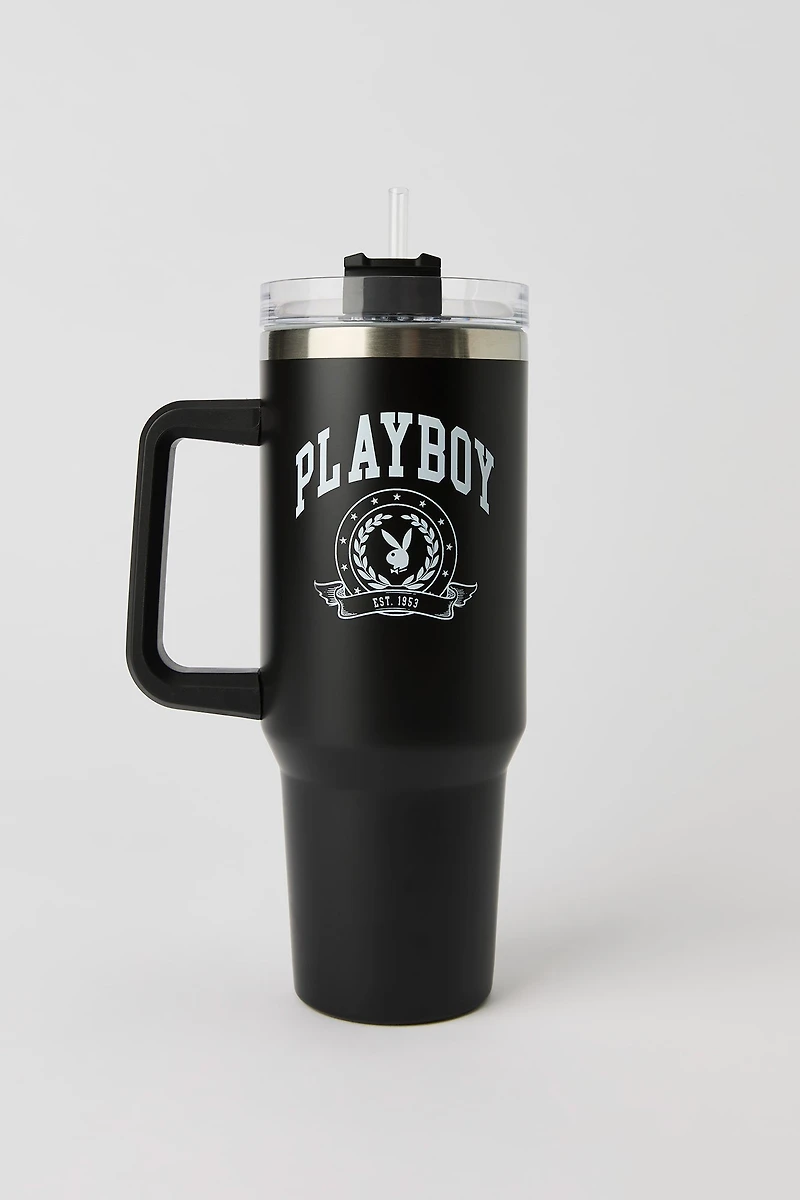 Playboy Tumbler with Straw (1.18L)