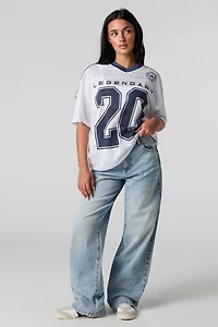 Graphic Mesh Football Jersey