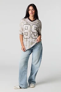 Graphic Mesh Football Jersey