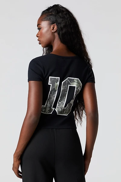 Active Graphic Cropped T-Shirt