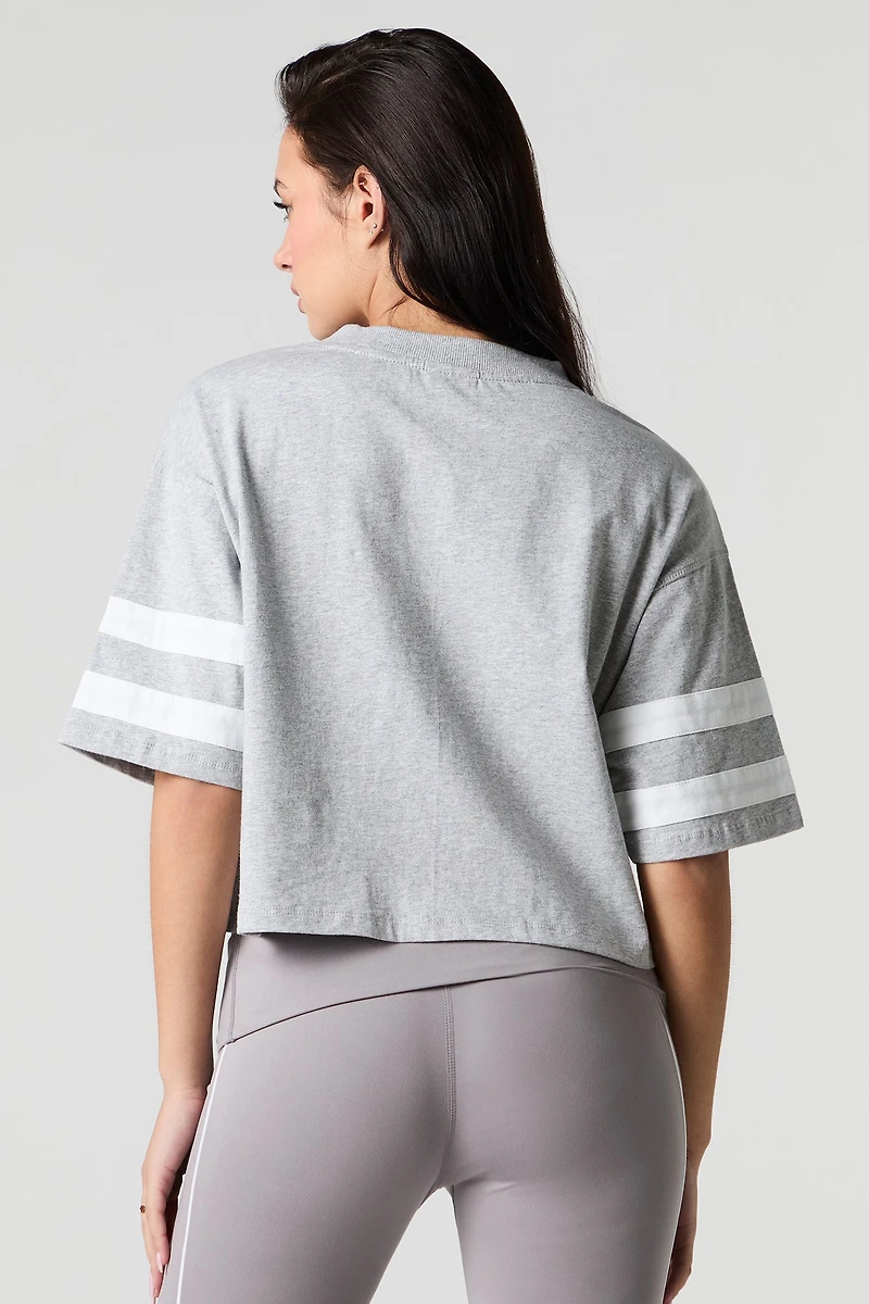 T-shirt de football à imprimé Sommer Ray Active