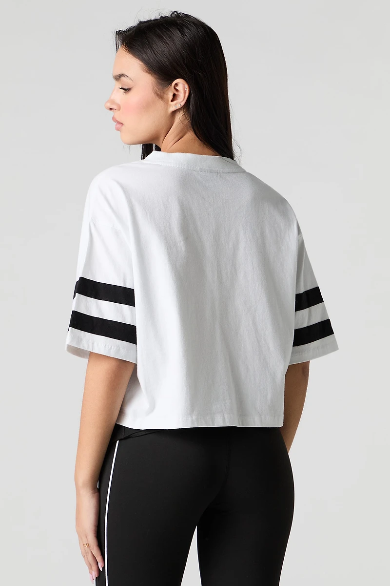 T-shirt de football à imprimé Sommer Ray Active