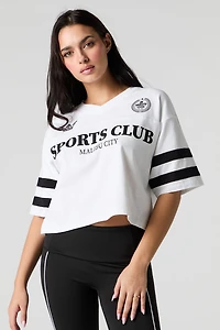 Sommer Ray Active Graphic Football T-Shirt