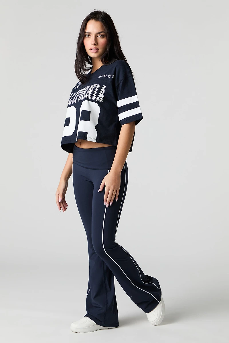 T-shirt de football à imprimé Sommer Ray Active