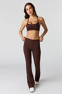 Legging à jambe évasée Active haute densité