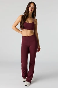 Pantalon U/A à jambe évasée