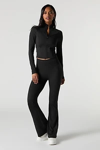 Active Ruched Back Flare Pant