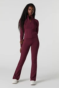 Pantalon à jambe évasée et poche arrière Active