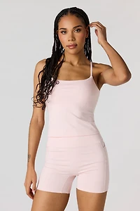 Active High Density Side Pocket Short 4"
