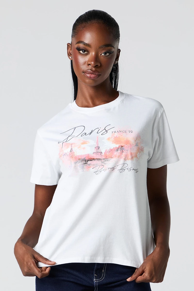 T-shirt à imprimé Destination