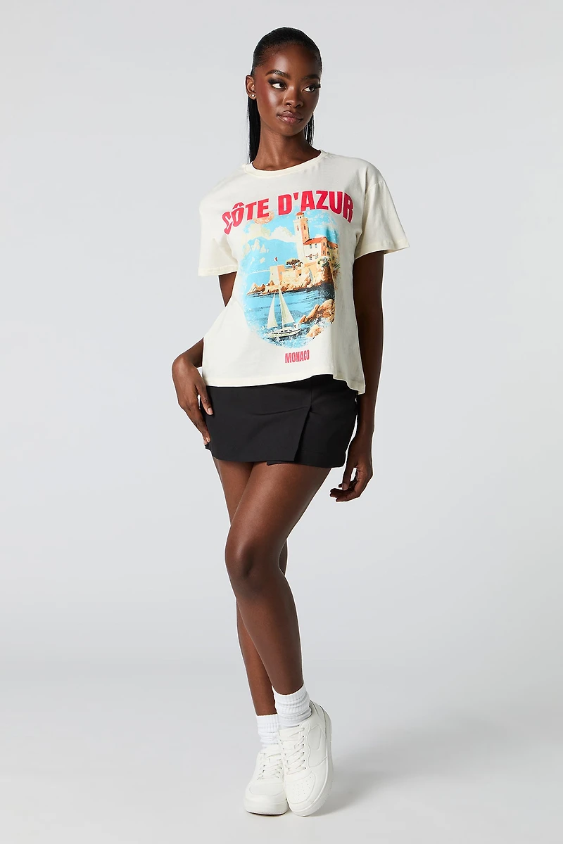 T-shirt à imprimé Destination