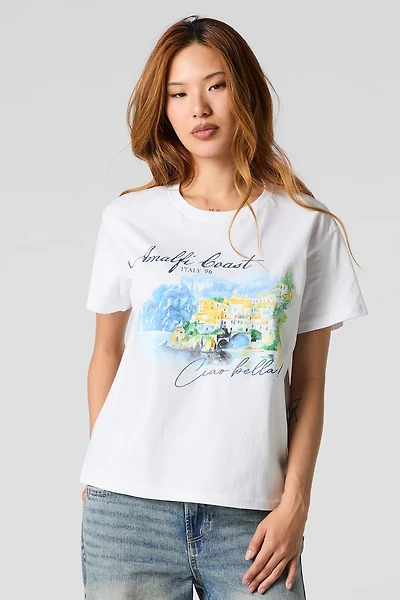 T-shirt à imprimé Destination