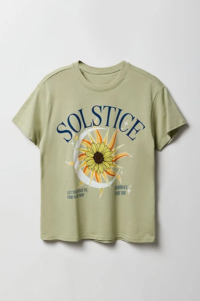 Solistice Graphic Boyfriend T-Shirt