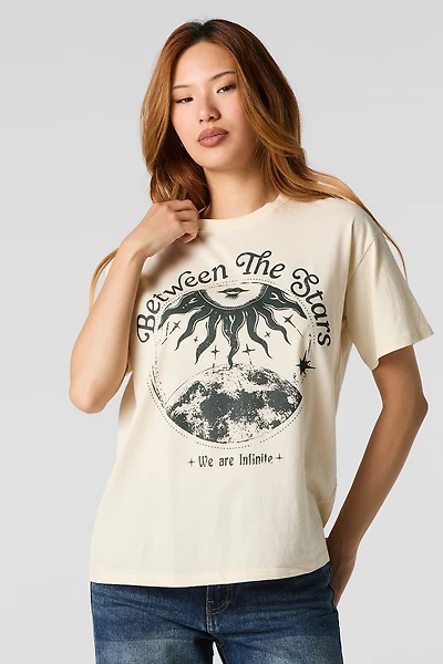 Mystic Graphic Boyfriend T-Shirt