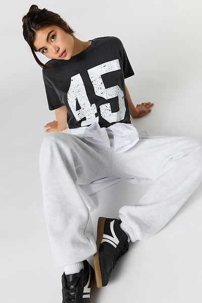 Graphic Washed Boyfriend T-Shirt
