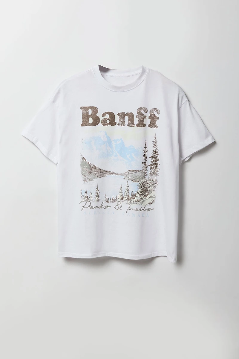 Banff Graphic Boyfriend T-Shirt