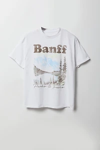 Banff Graphic Boyfriend T-Shirt