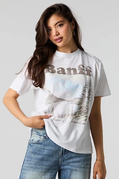 Banff Graphic Boyfriend T-Shirt