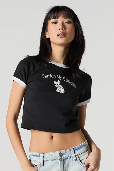 Graphic Ringer T-Shirt