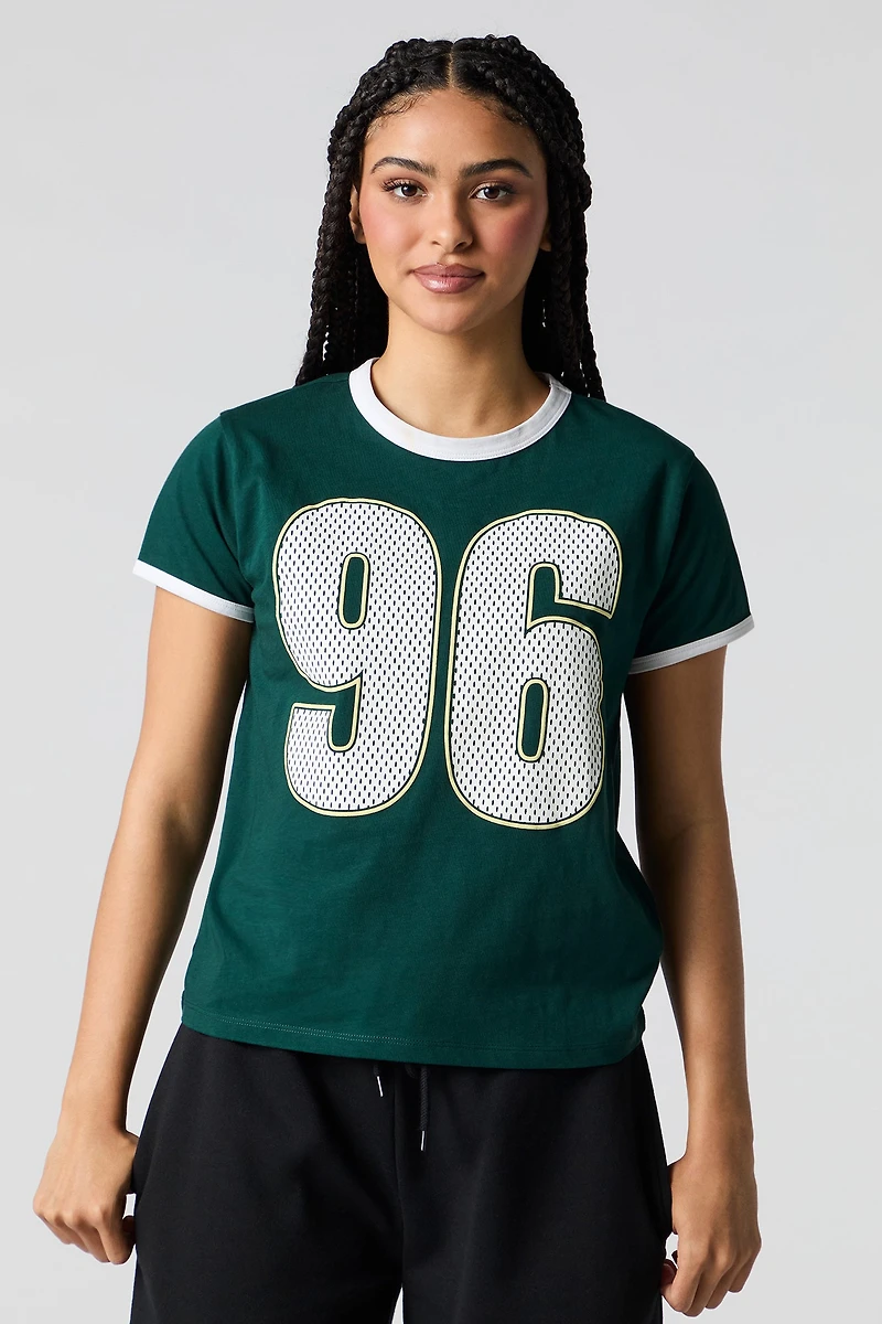 Graphic Ringer T-Shirt