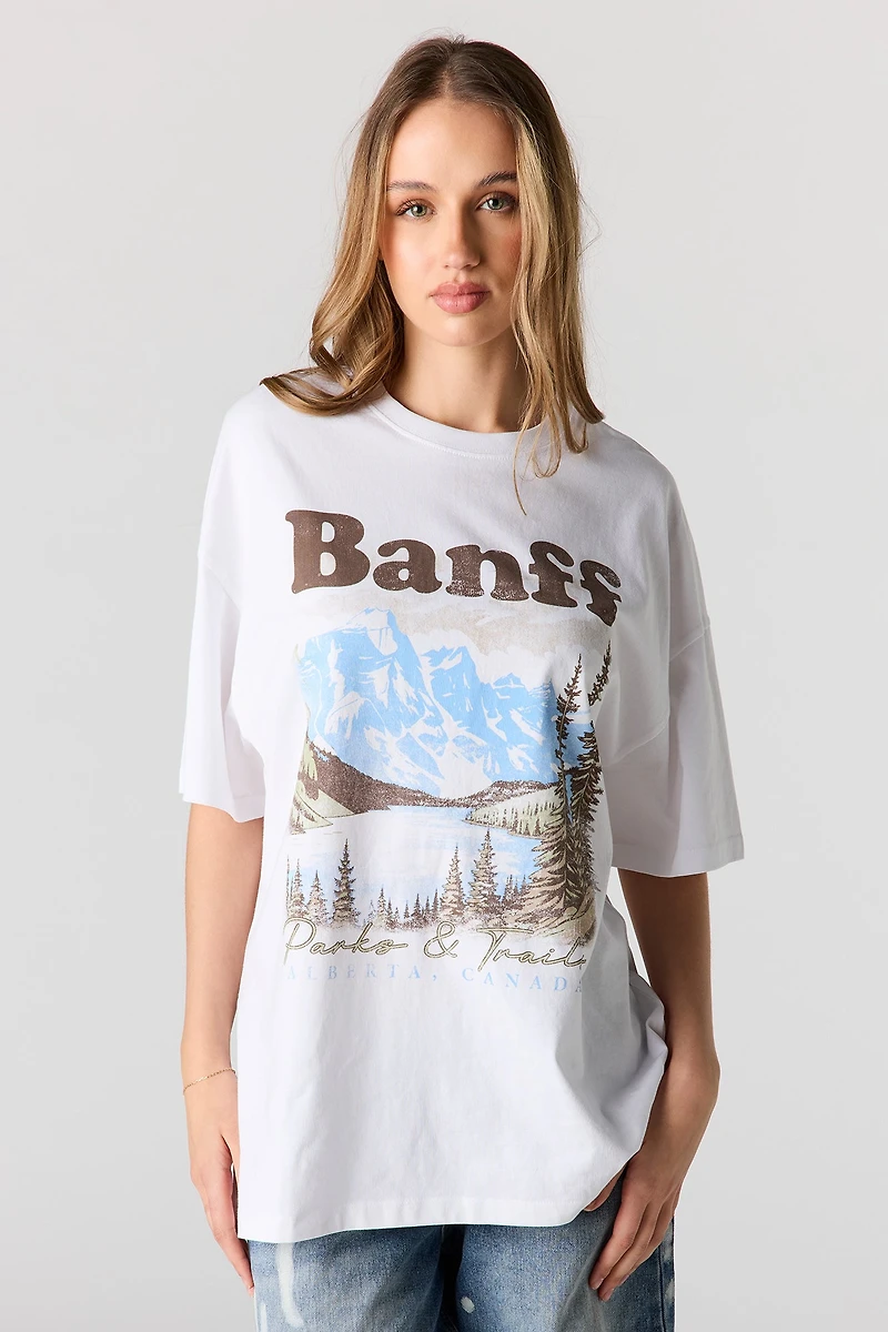 Canada Graphic Oversized T-Shirt